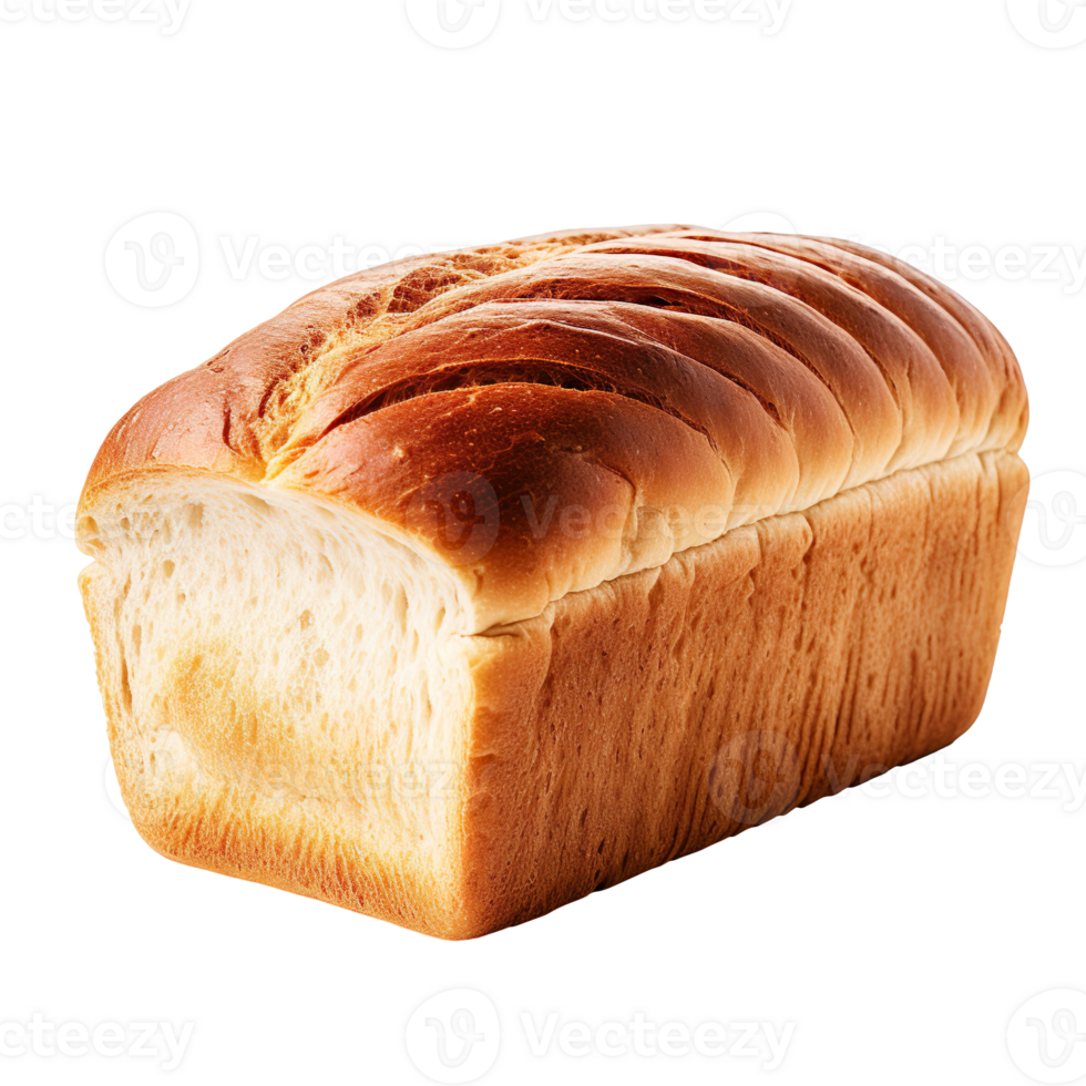 Bread loaf isolated on transparent background png
