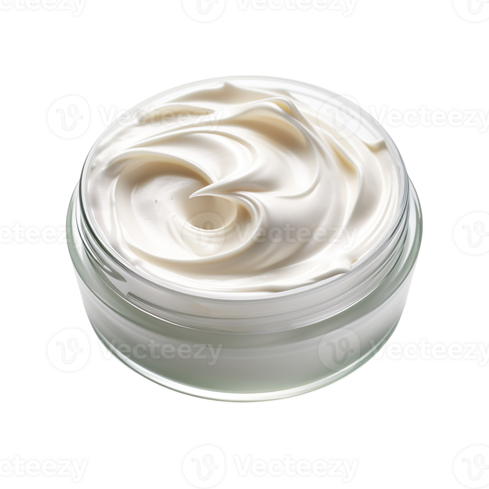 Cosmetic cream isolated on transparent background png