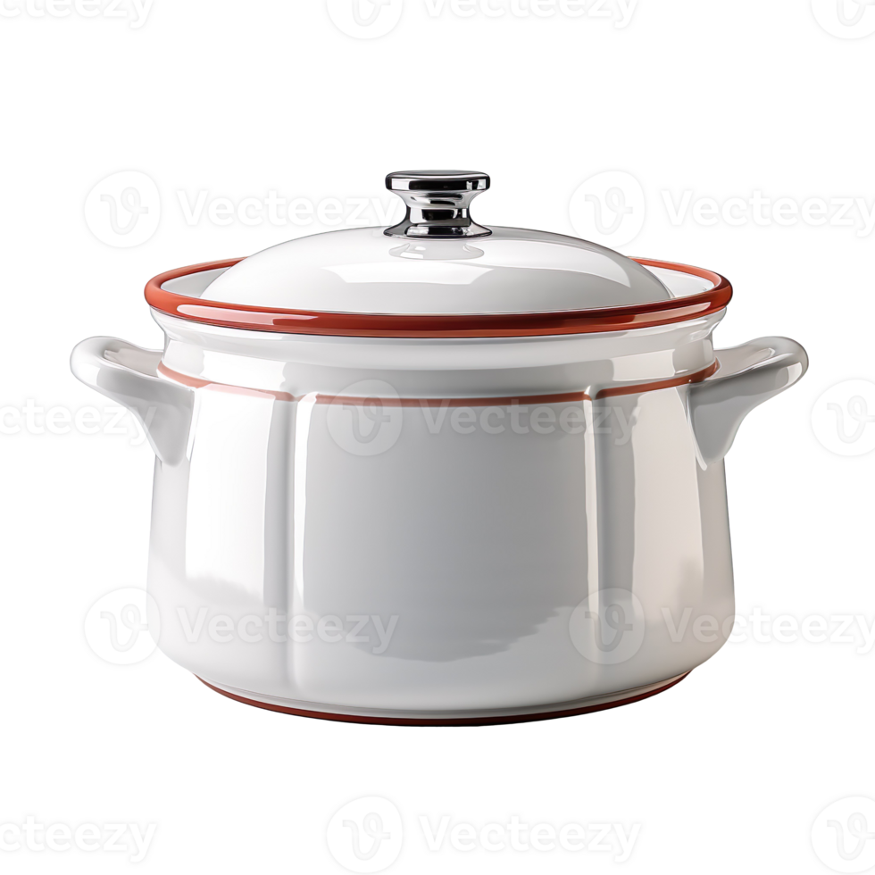 Crock pot isolated on transparent background png
