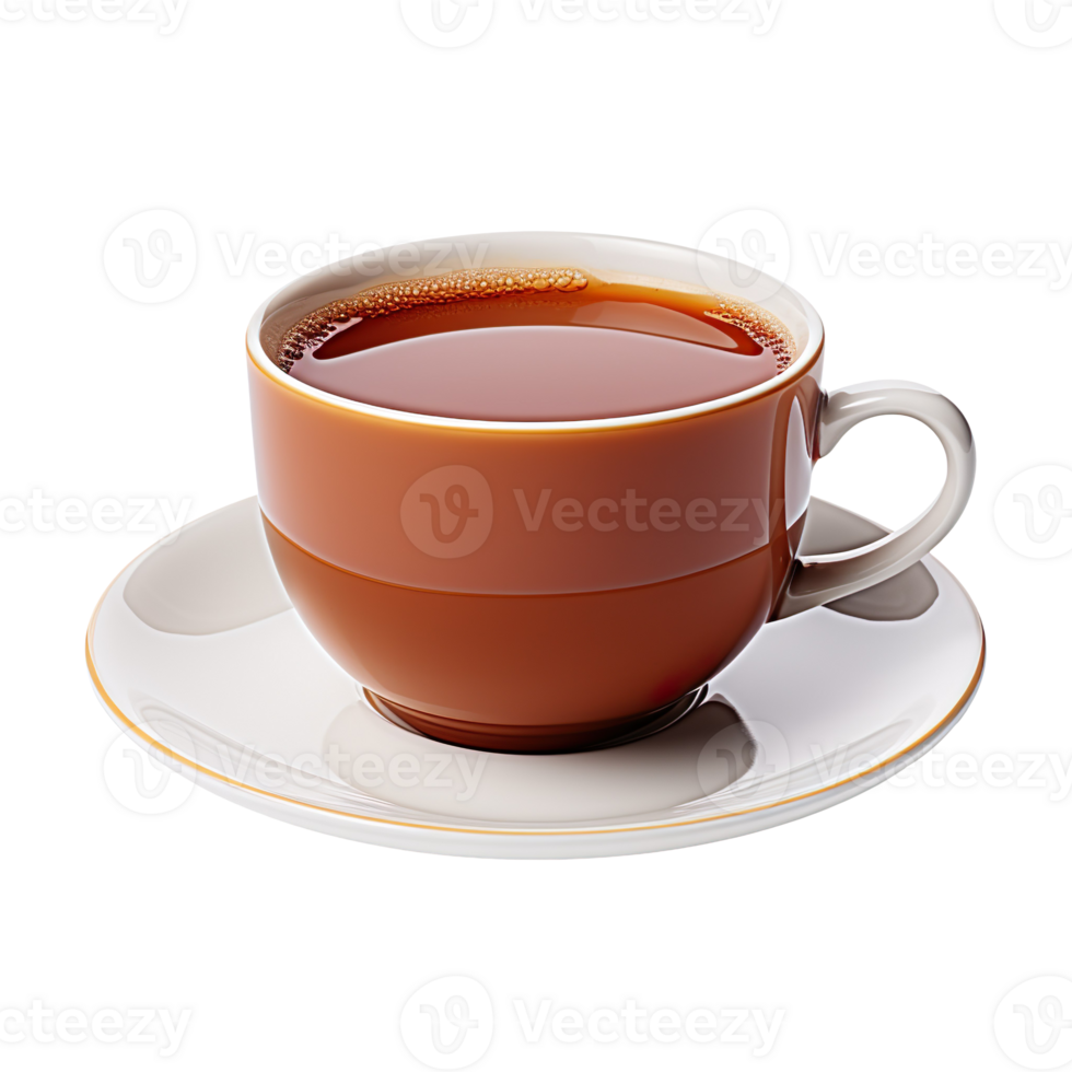 Cup of tea isolated on transparent background png