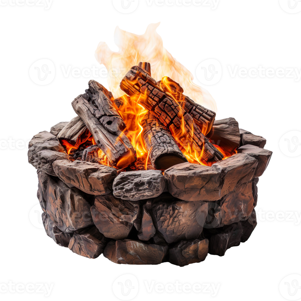 Fire Pit isolated on transparent background png