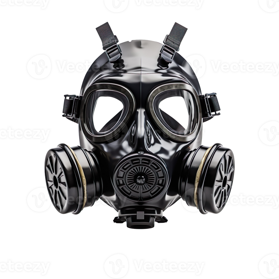 Gas Mask isolated on transparent background png