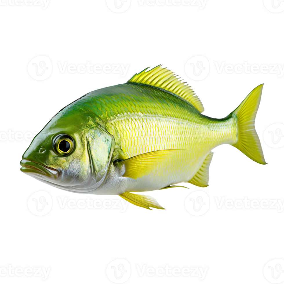 fresh dorado fish isolated on transparent background png