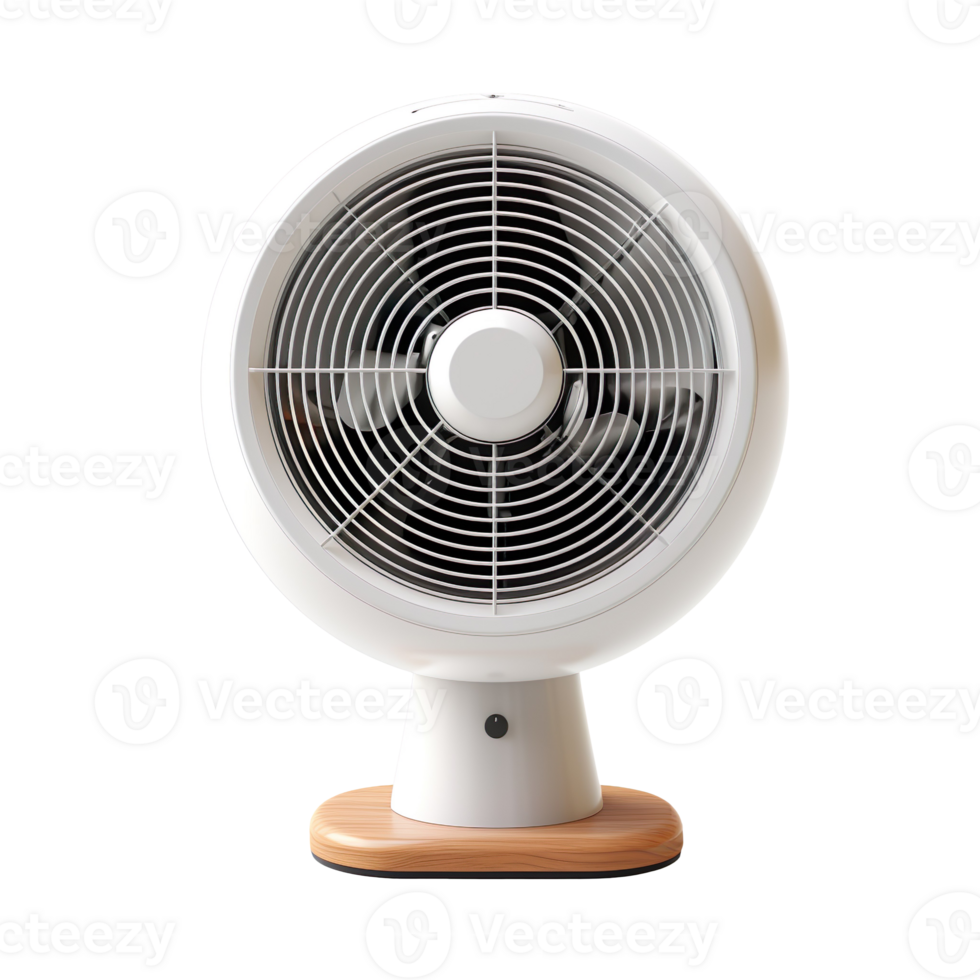 Modern electric fan heater isolated on transparent background png