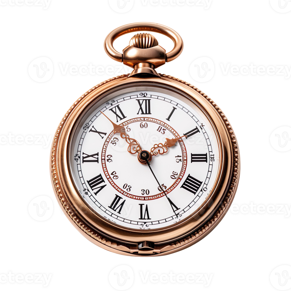 Pocket Watch isolated on transparent background png
