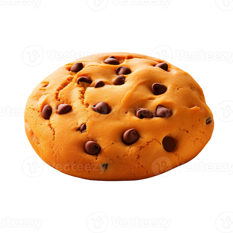 Pumpkin cookie isolated on transparent background png