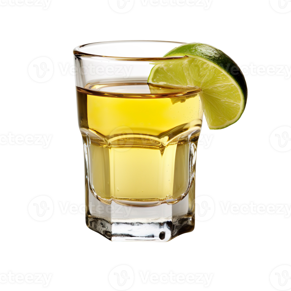 Tequila Shot isolated on transparent background png