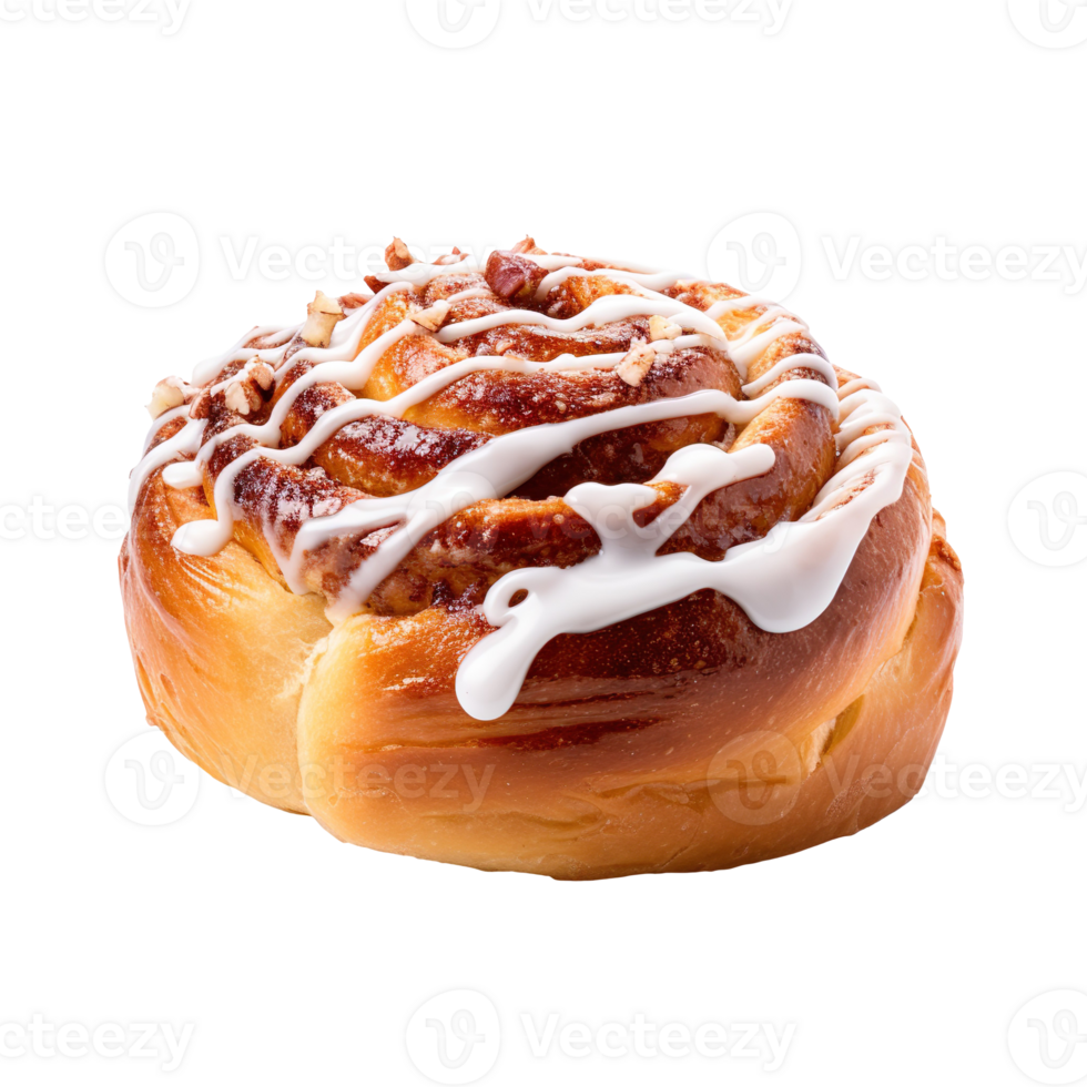 sweet bun isolated on transparent background png