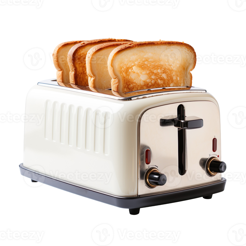 Toaster isolated on transparent background png