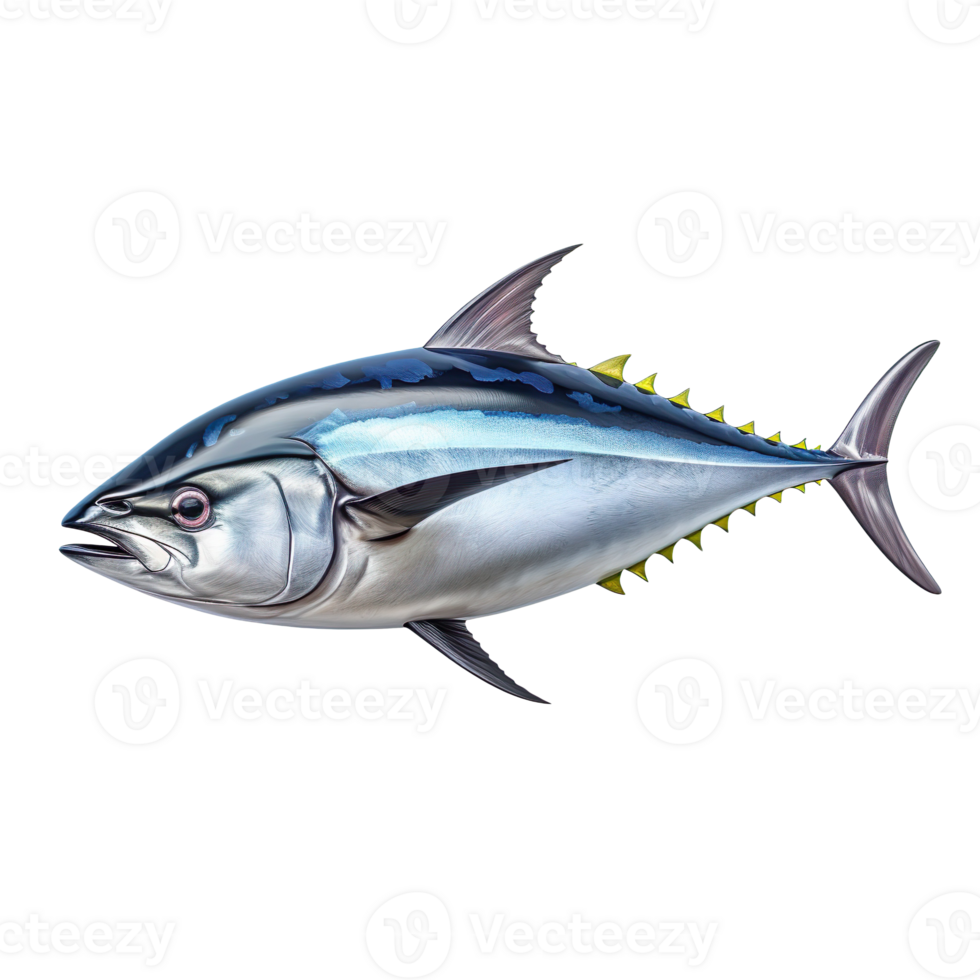 Tuna Fish isolated on transparent background png