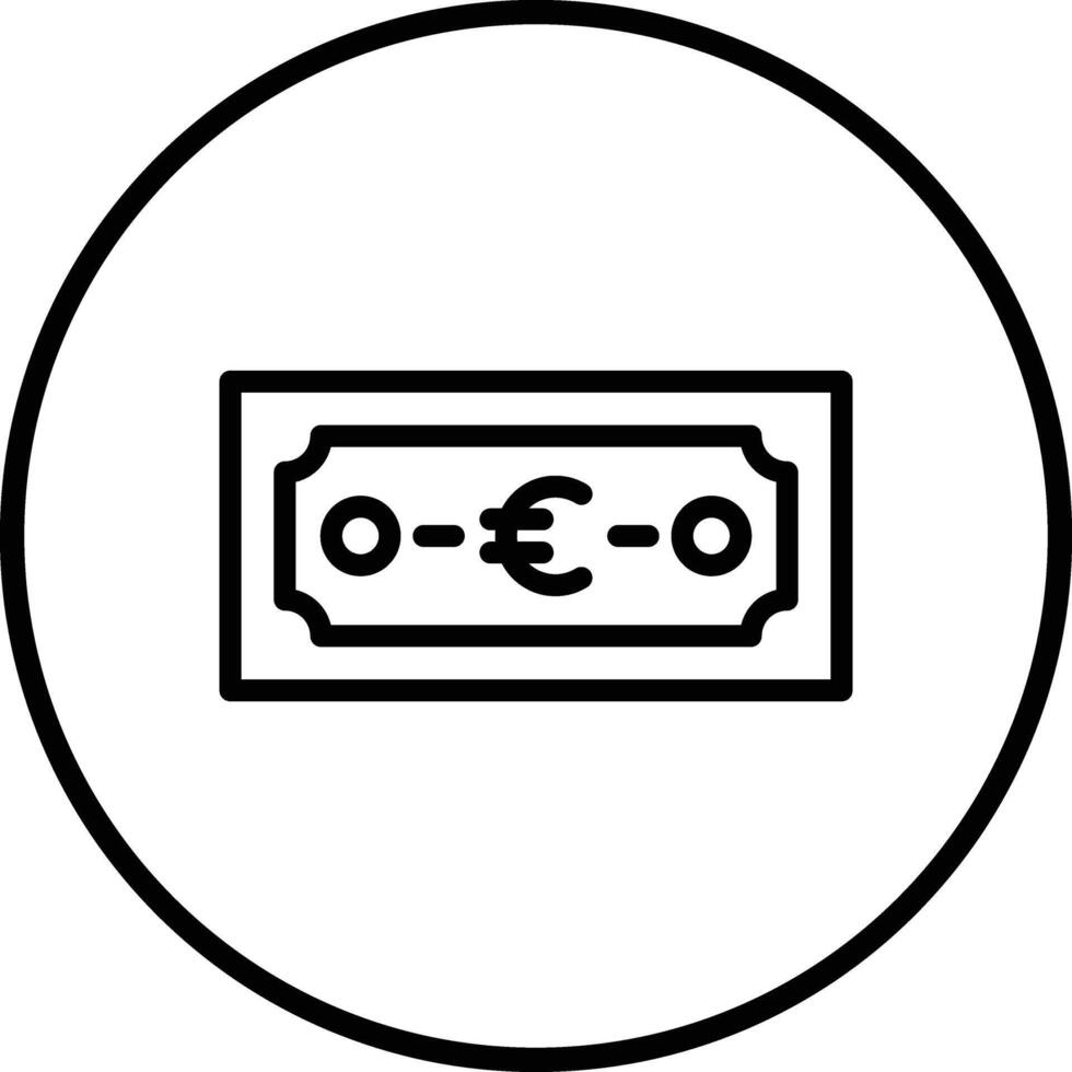 Euro Icon Design Illustration vector