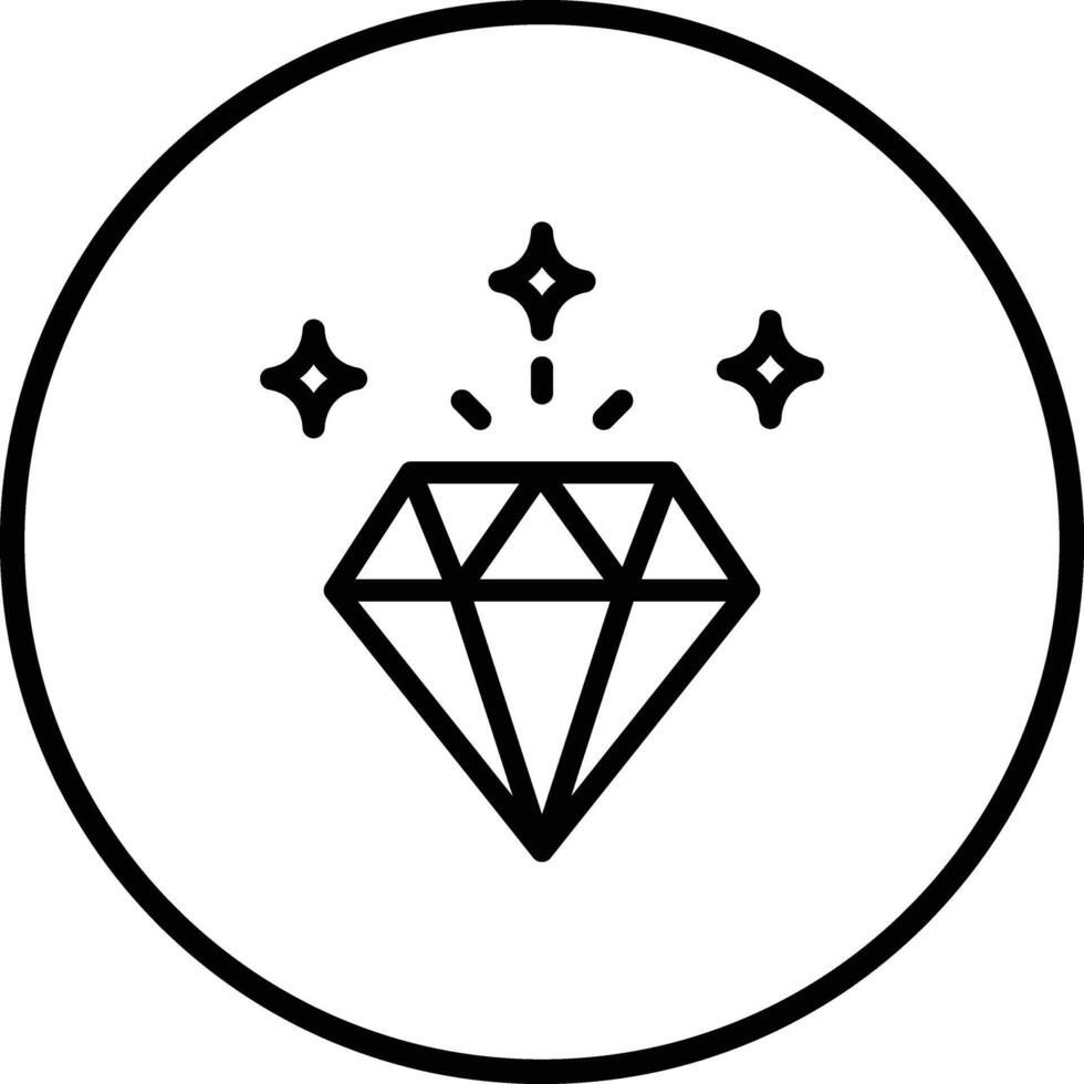 Diamond Icon Design Illustration vector