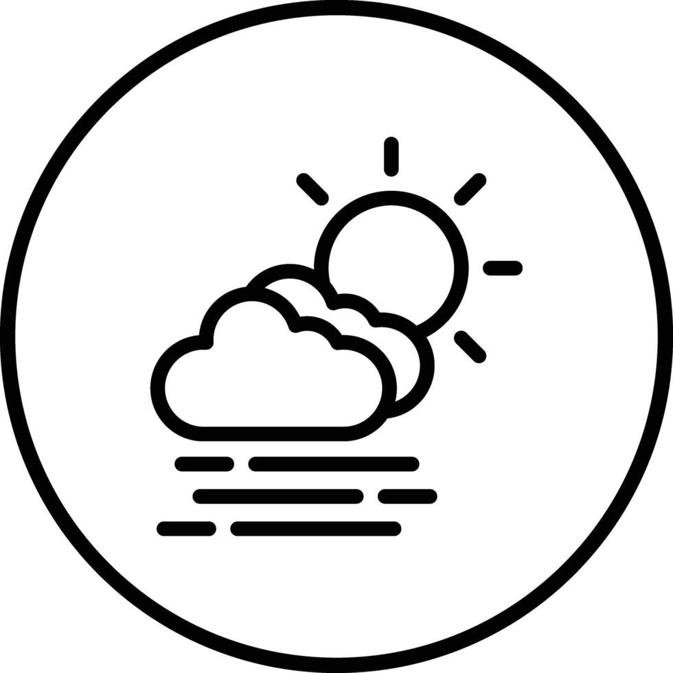 Haze Icon Design Illustration vector