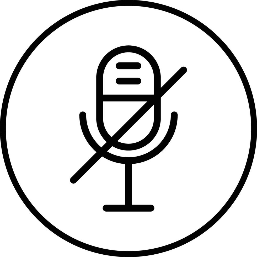 Mute Icon Design Illustration vector