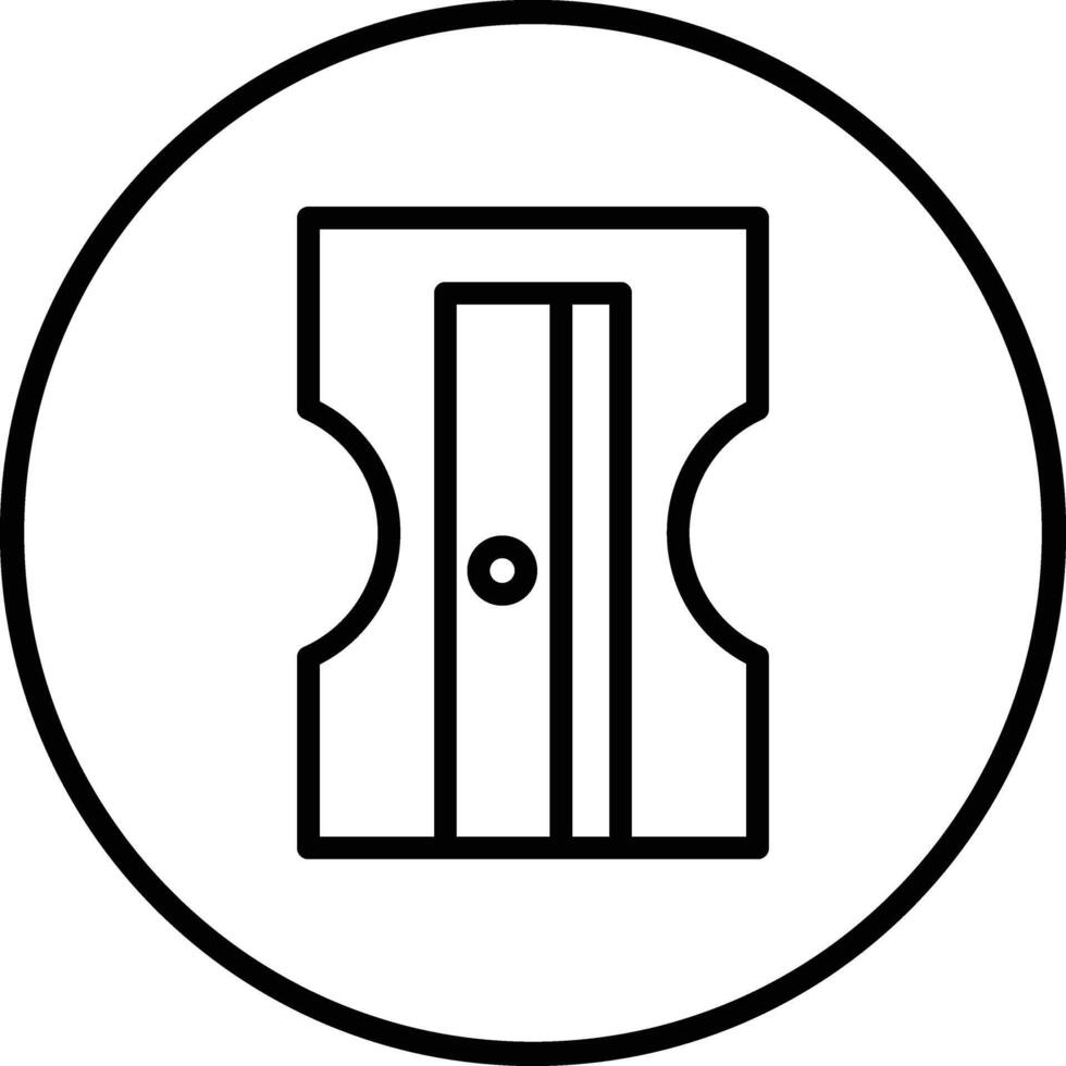 Sharpner Icon Design Illustration vector