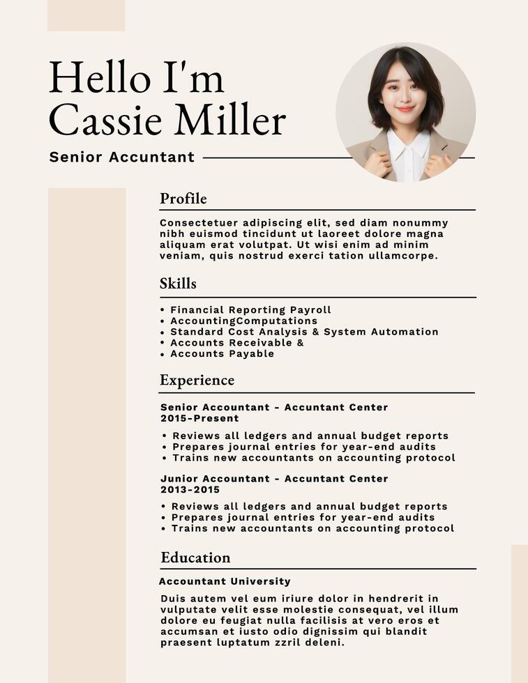 Simple Resume Template
