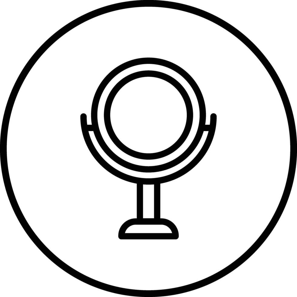 Mirror Icon Design Illustration vector