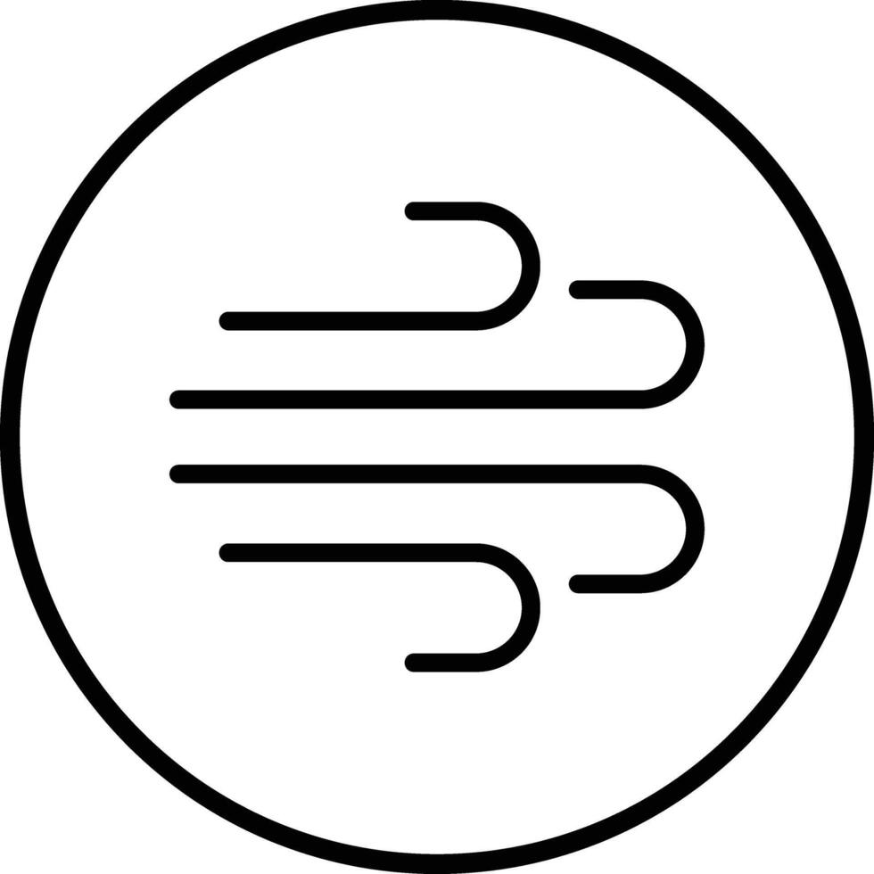 Wind Icon Design Illustration vector