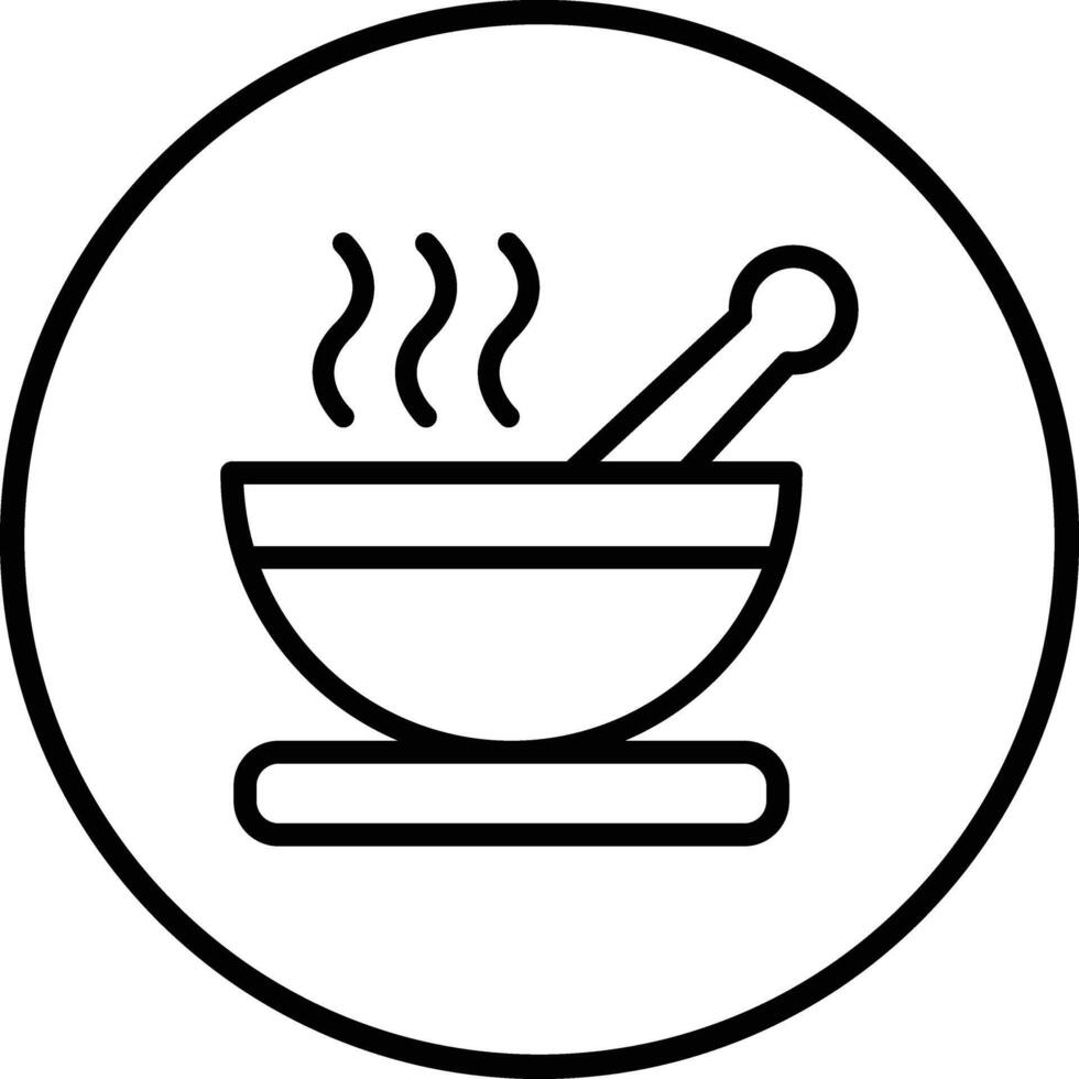 Soup Icon Design Illustration vector