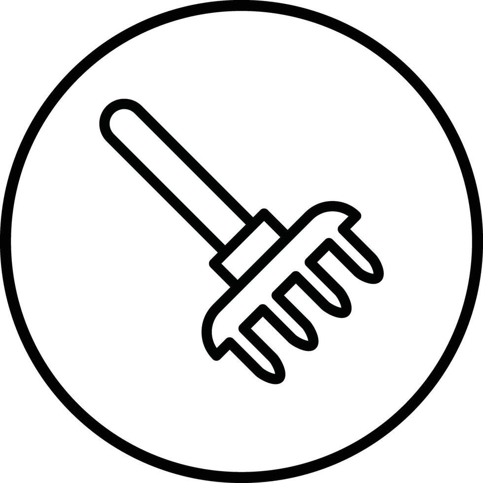 Pitchfork Icon Design Illustration vector