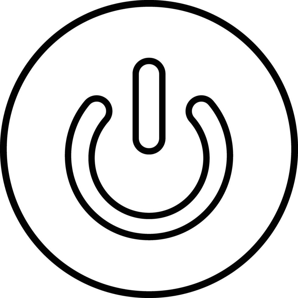 Power Icon Design Illustration vector