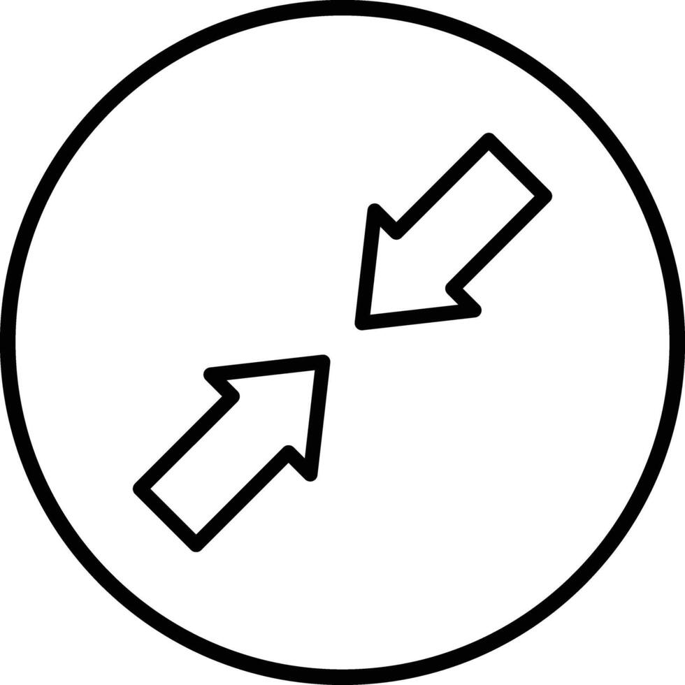 Minimize Icon Design Illustration vector