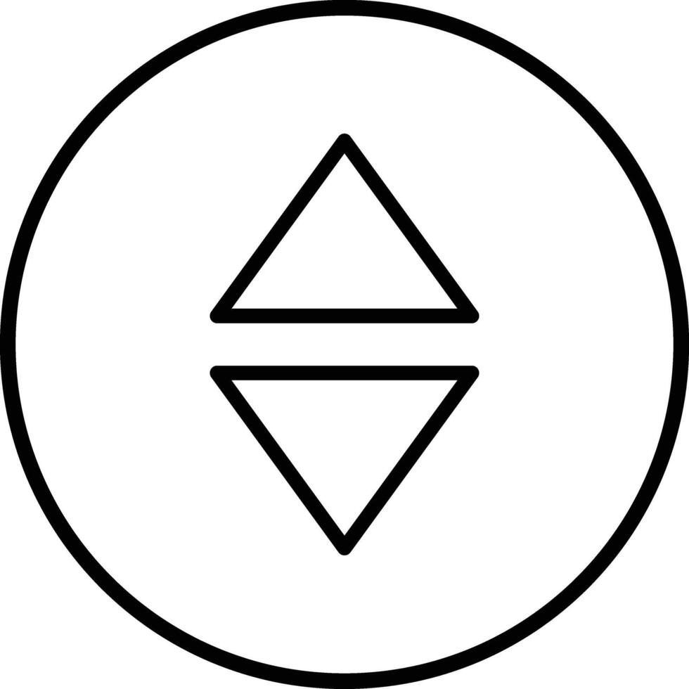 Sort Icon Design Illustration vector