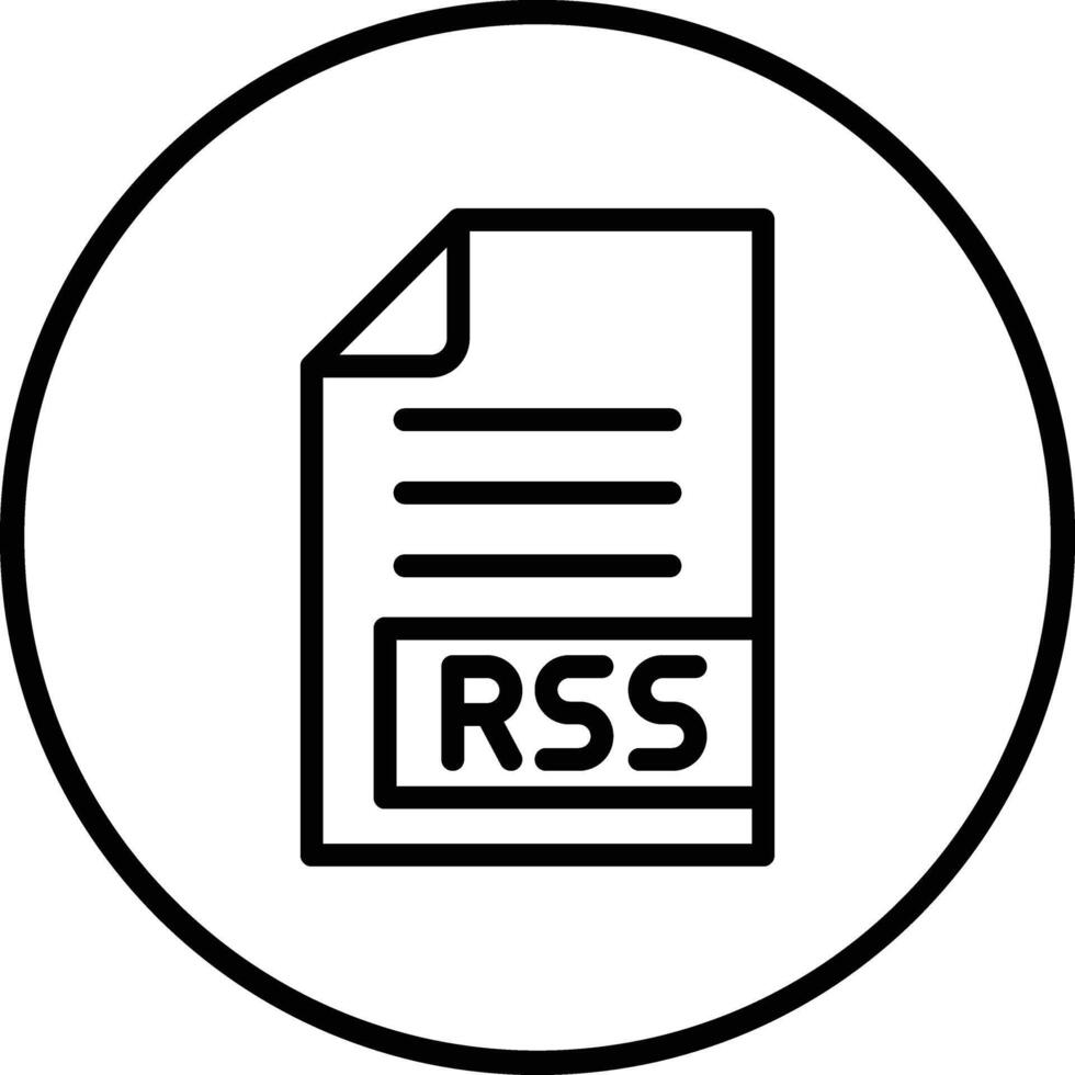 RSS Icon Design Illustration vector