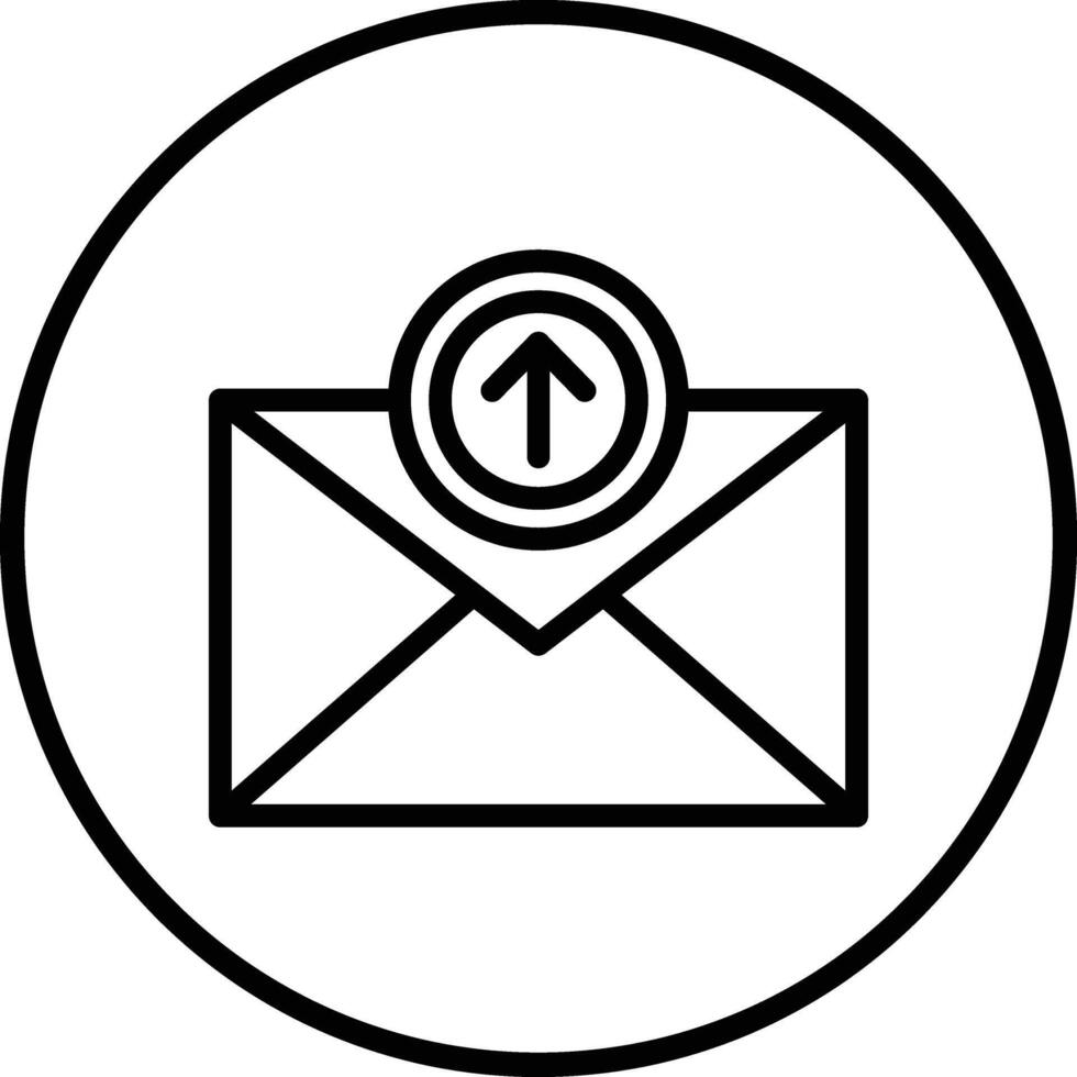 Send mail Icon Design Illustration vector