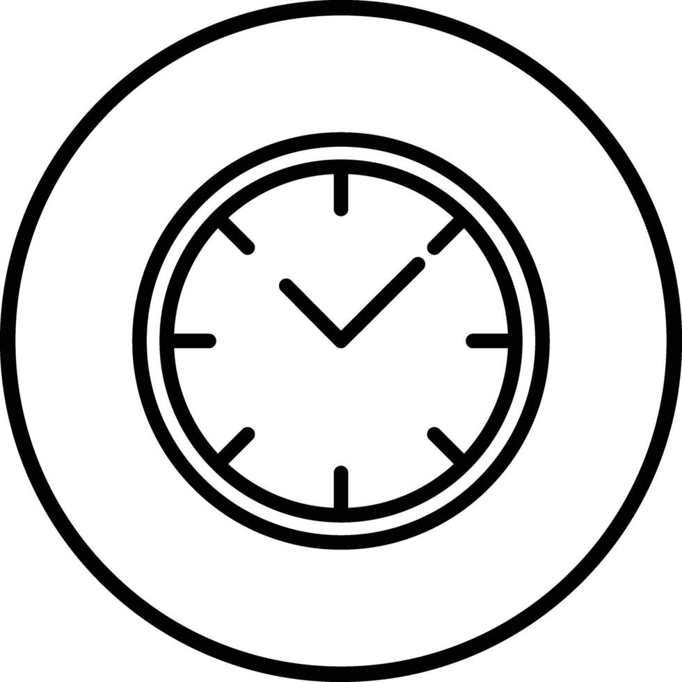 Clock Icon Design Illustration vector