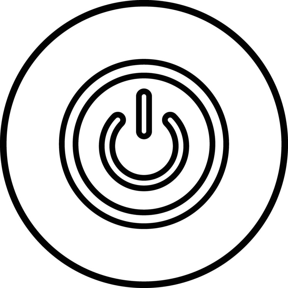 Power Button Icon Design Illustration vector