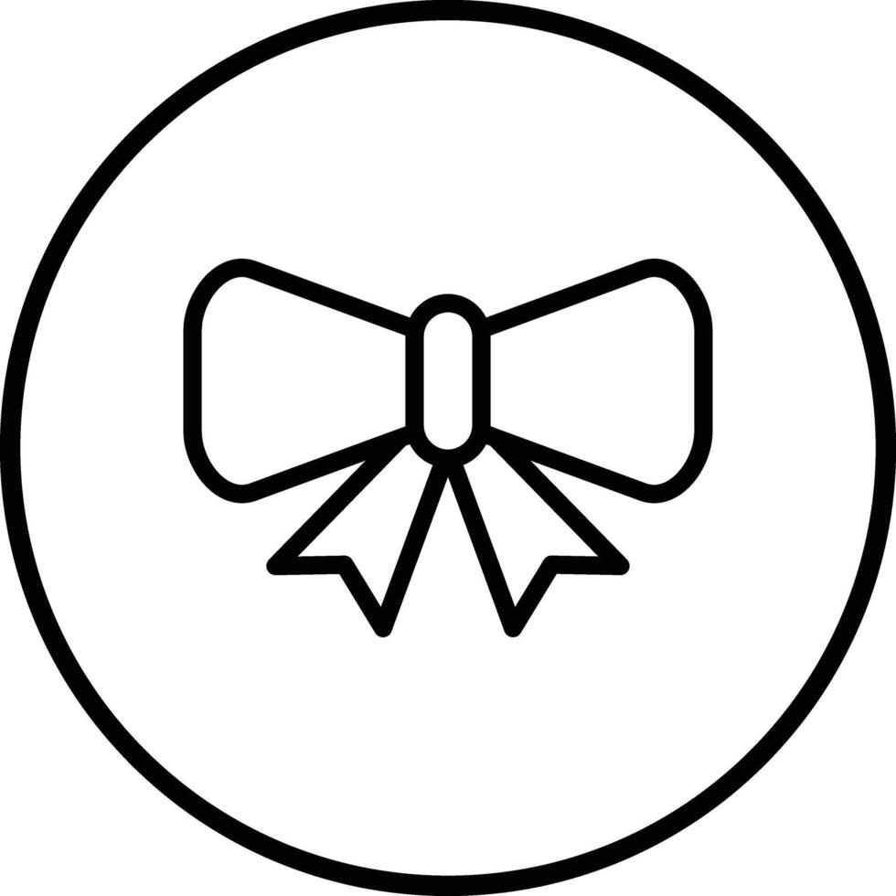 Bow Icon Design Illustration vector