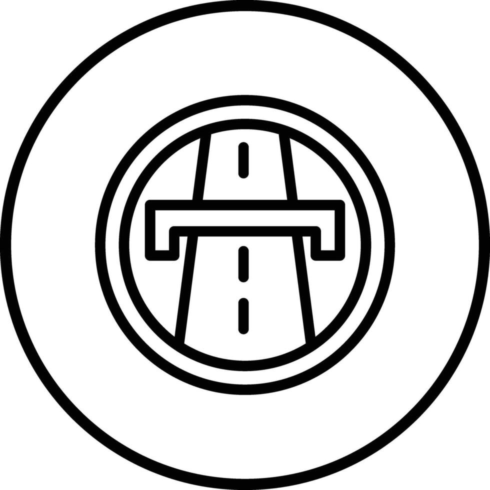 Highway Icon Design Illustration vector