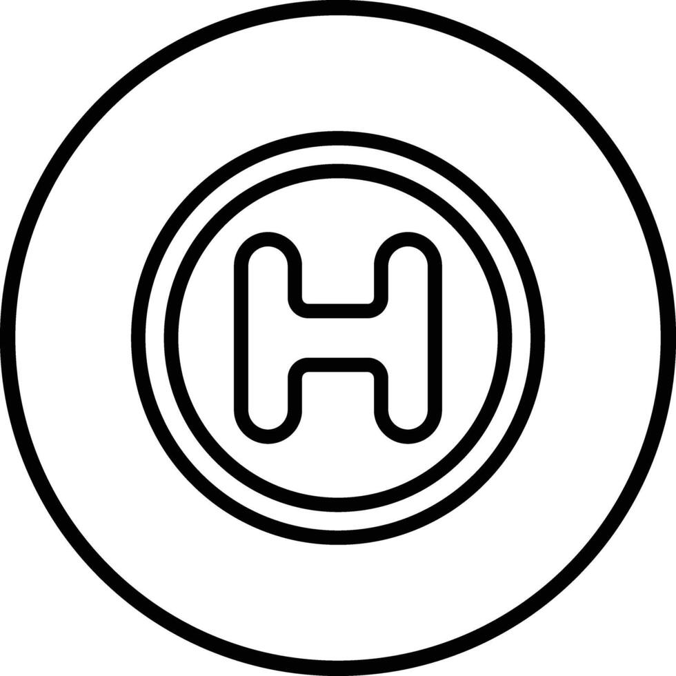 Hospital Icon Design Illustration vector