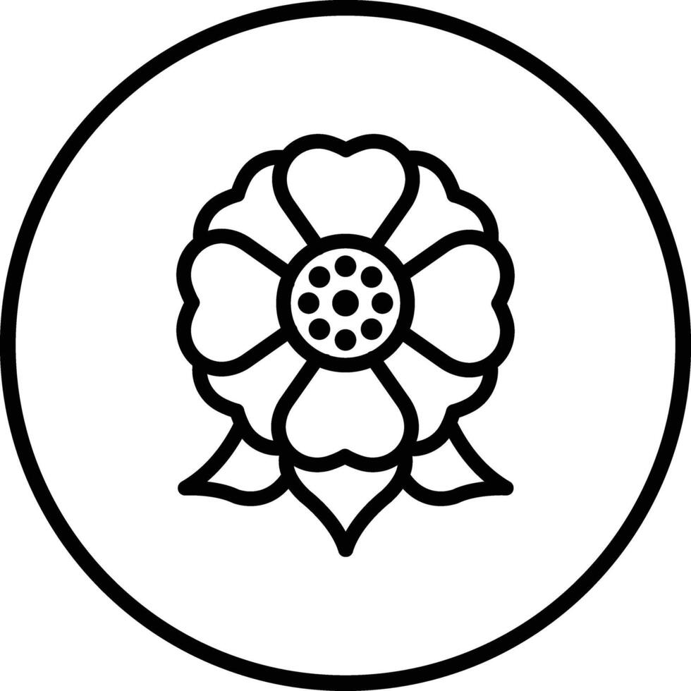 Flower Icon Design Illustration vector