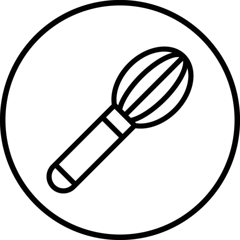 Whisk Icon Design Illustration vector