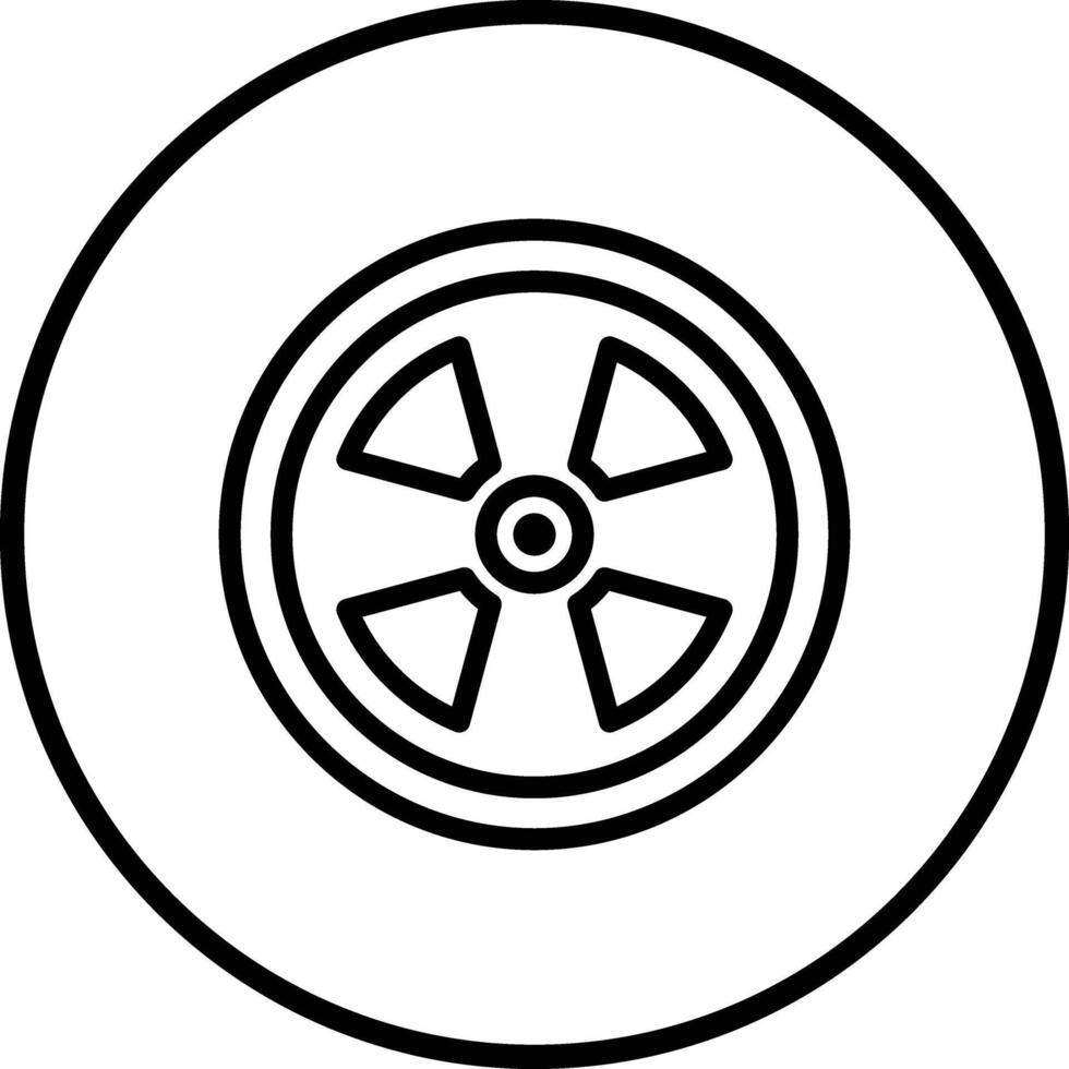 Nuclear Icon Design Illustration vector