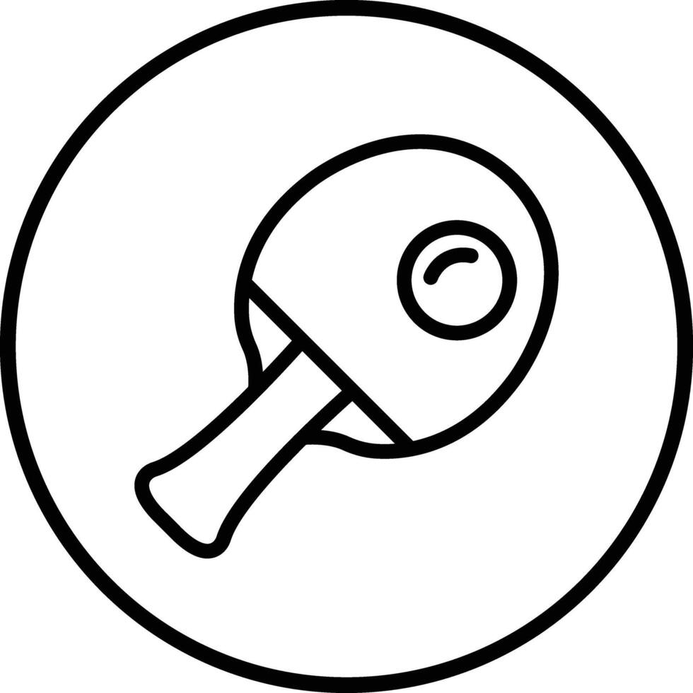Ping pong Icon Design Illustration vector