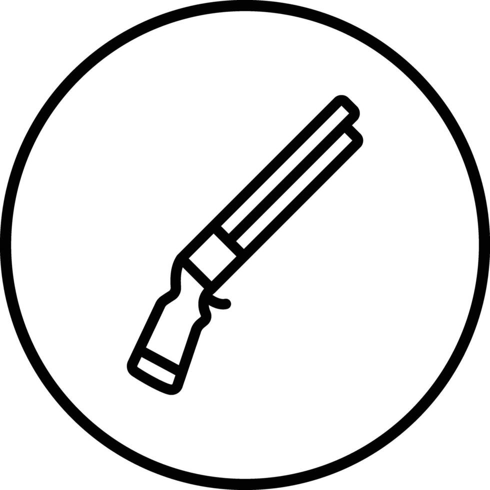 Gun Icon Design Illustration vector