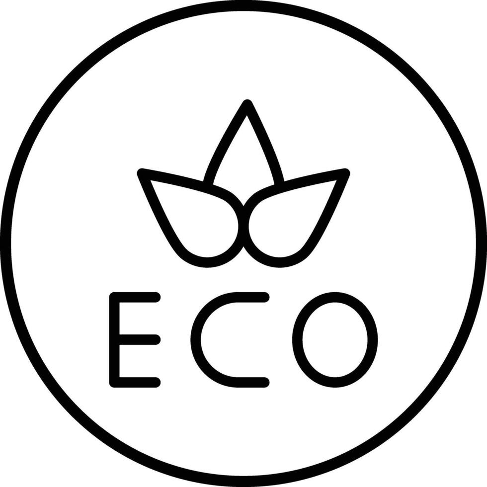 Eco Icon Design Illustration vector