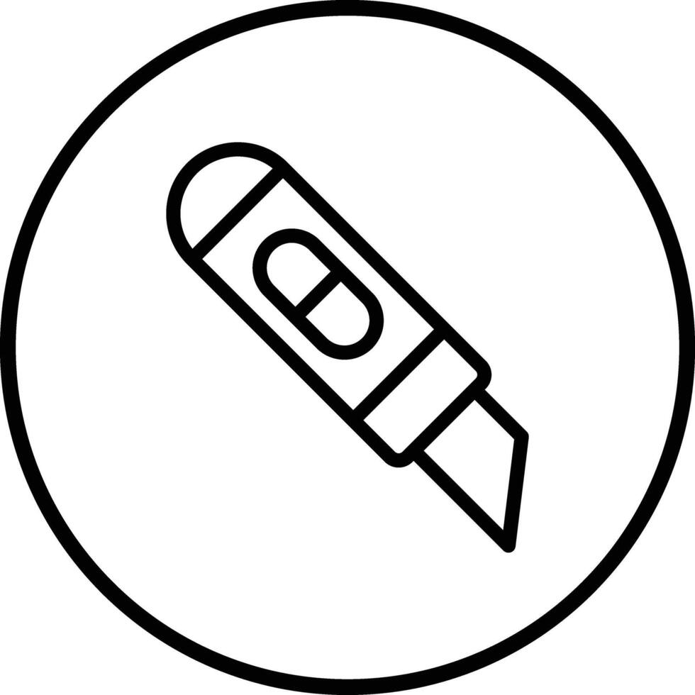 Cutter Icon Design Illustration vector