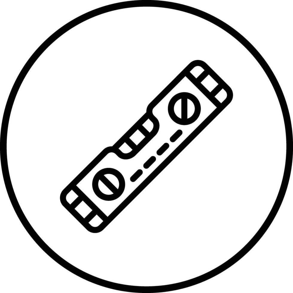 Spirit level Icon Design Illustration vector