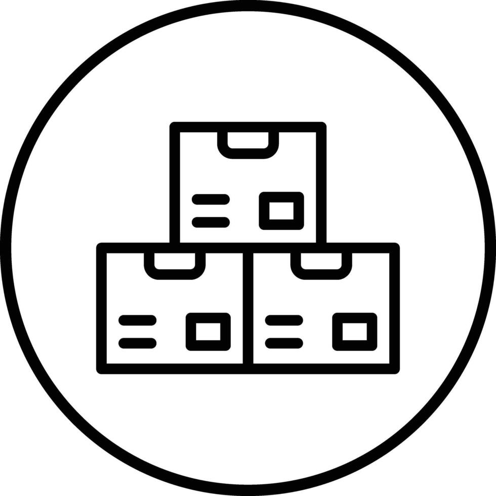Boxes Icon Design Illustration 50179244 Vector Art at Vecteezy
