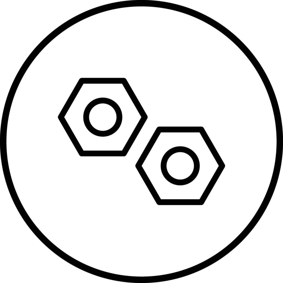 Nuts Icon Design Illustration vector