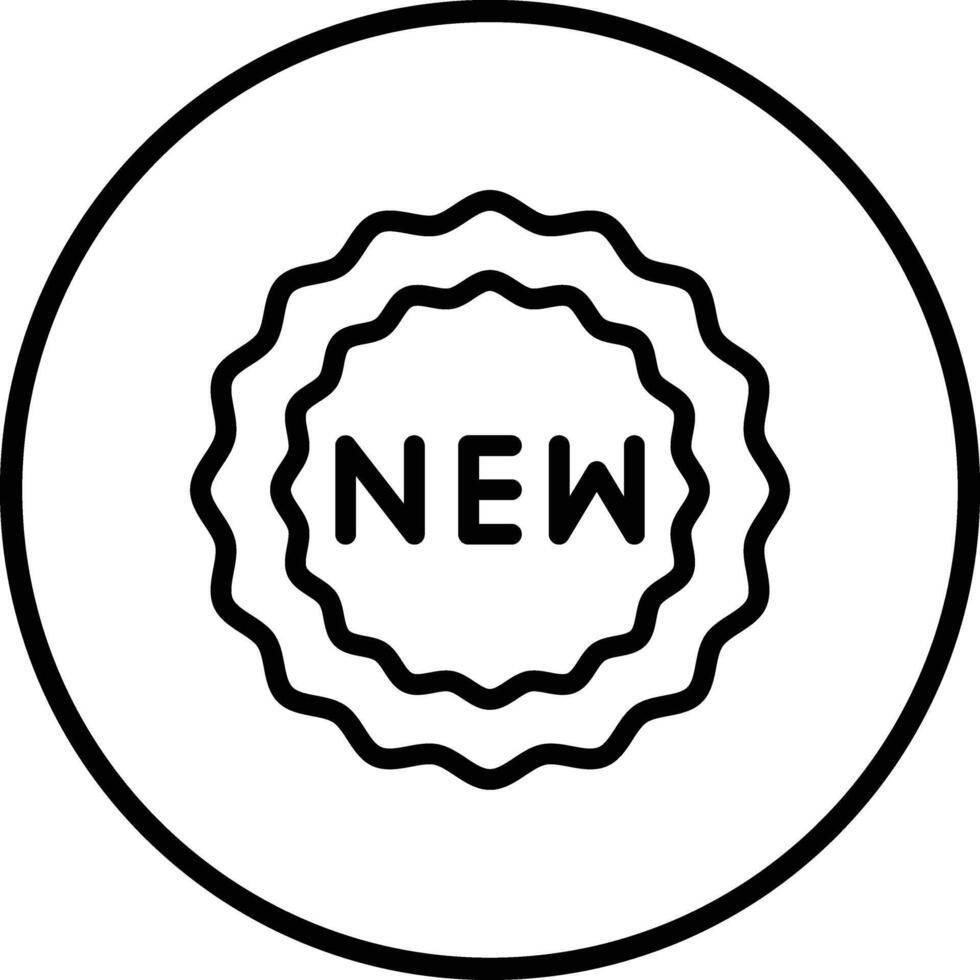 New Icon Design Illustration vector