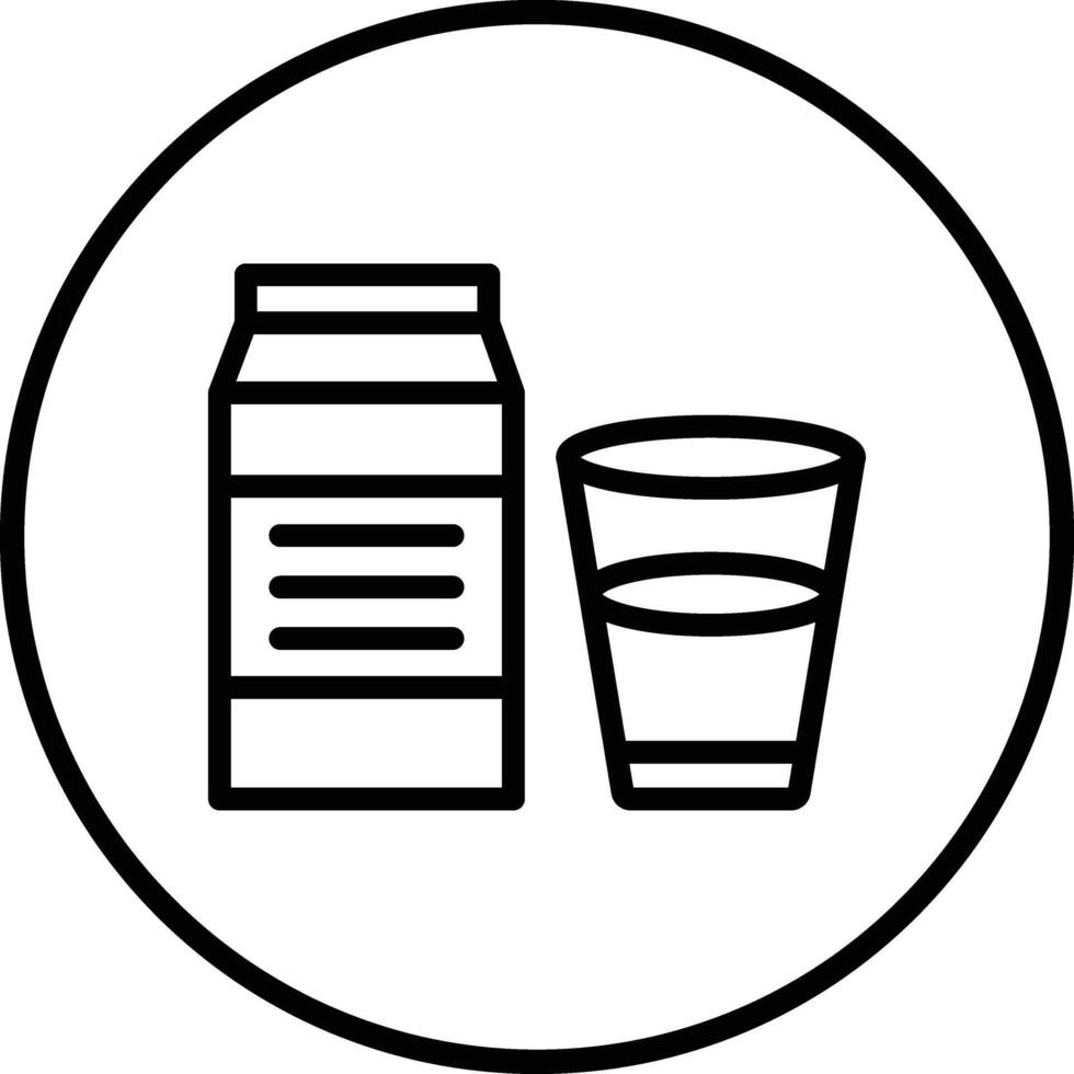 Milk Icon Design Illustration vector