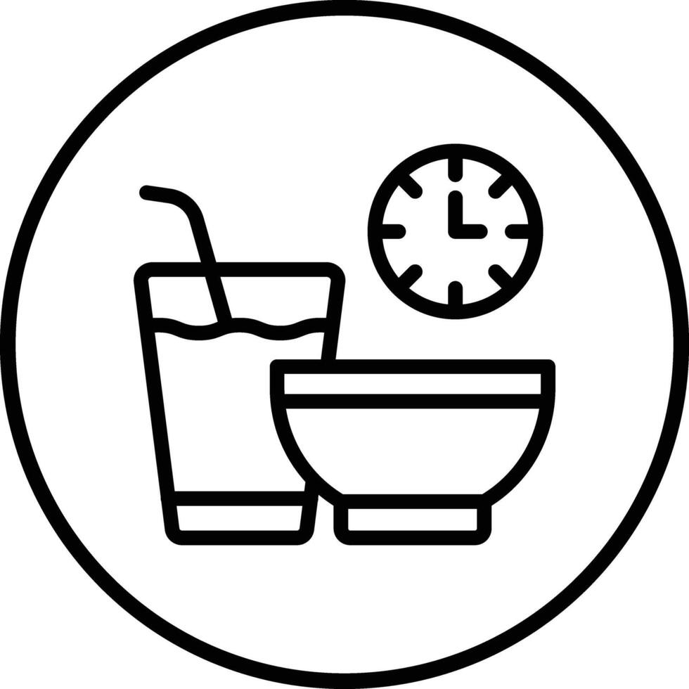 Iftar Icon Design Illustration vector