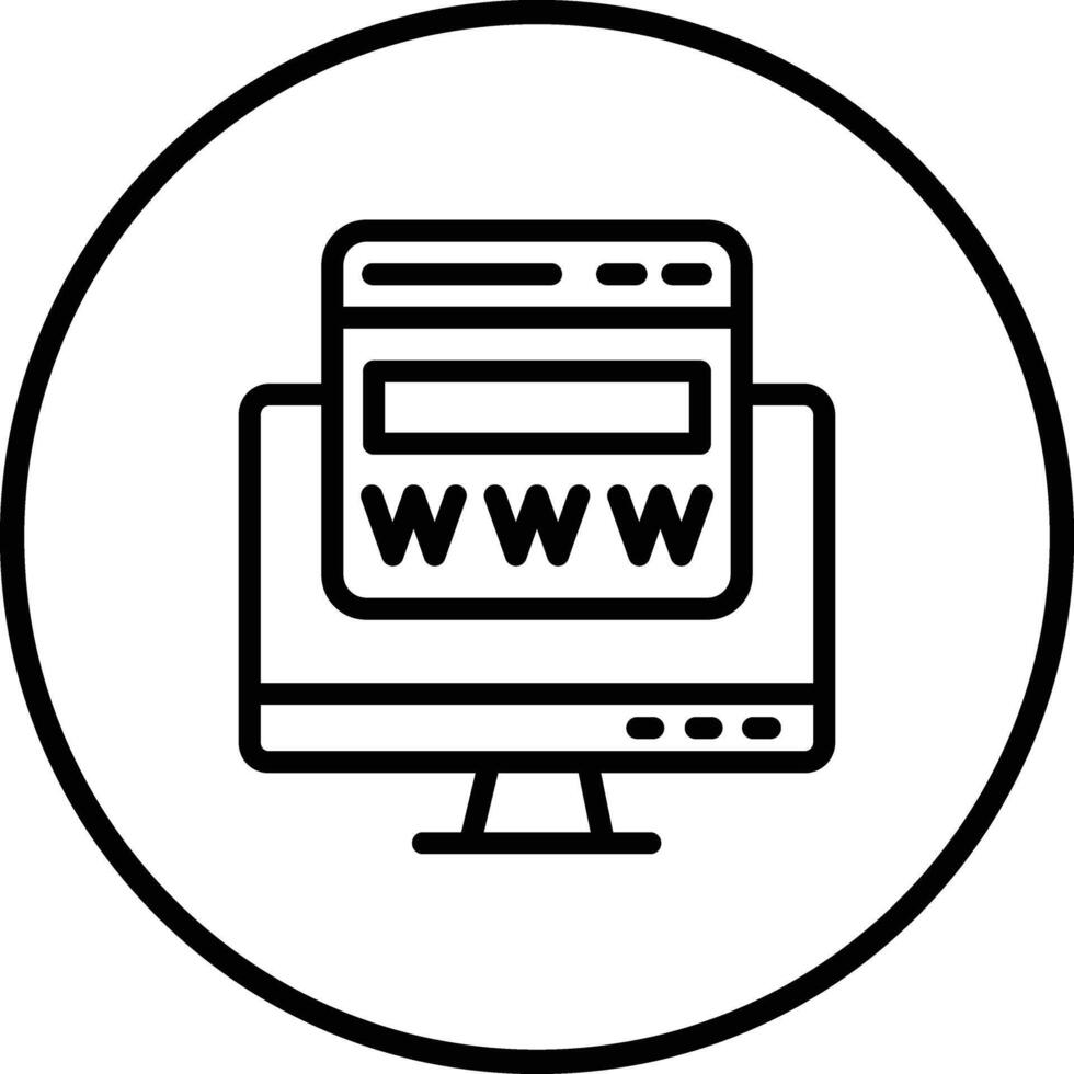 Website Icon Design Illustration vector