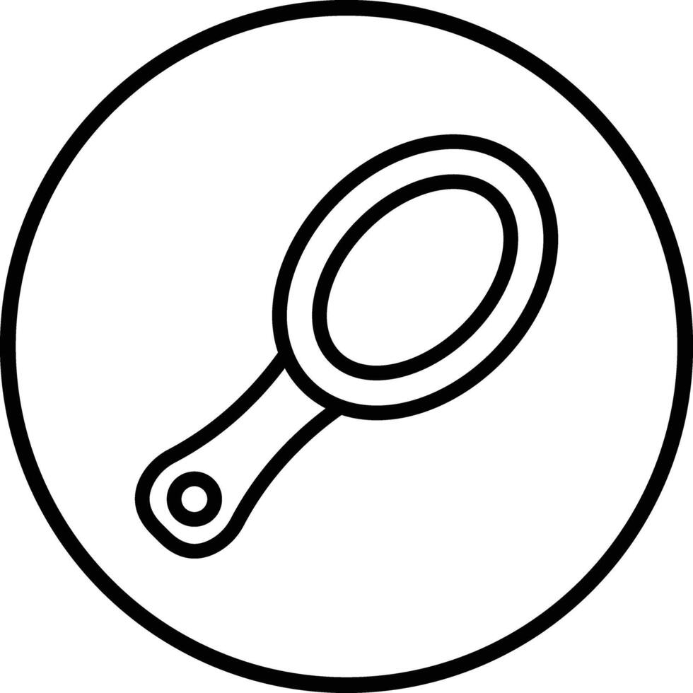 Mirror Icon Design Illustration vector