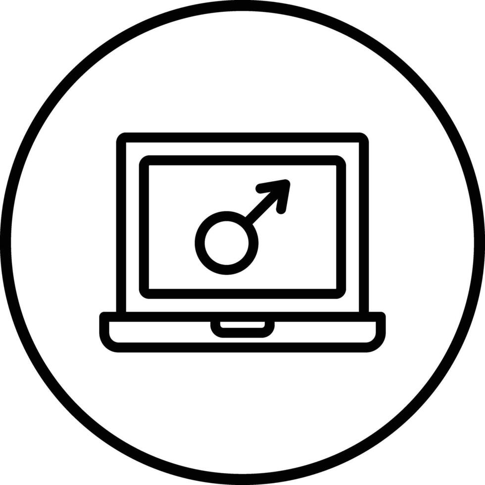 Male Icon Design Illustration vector